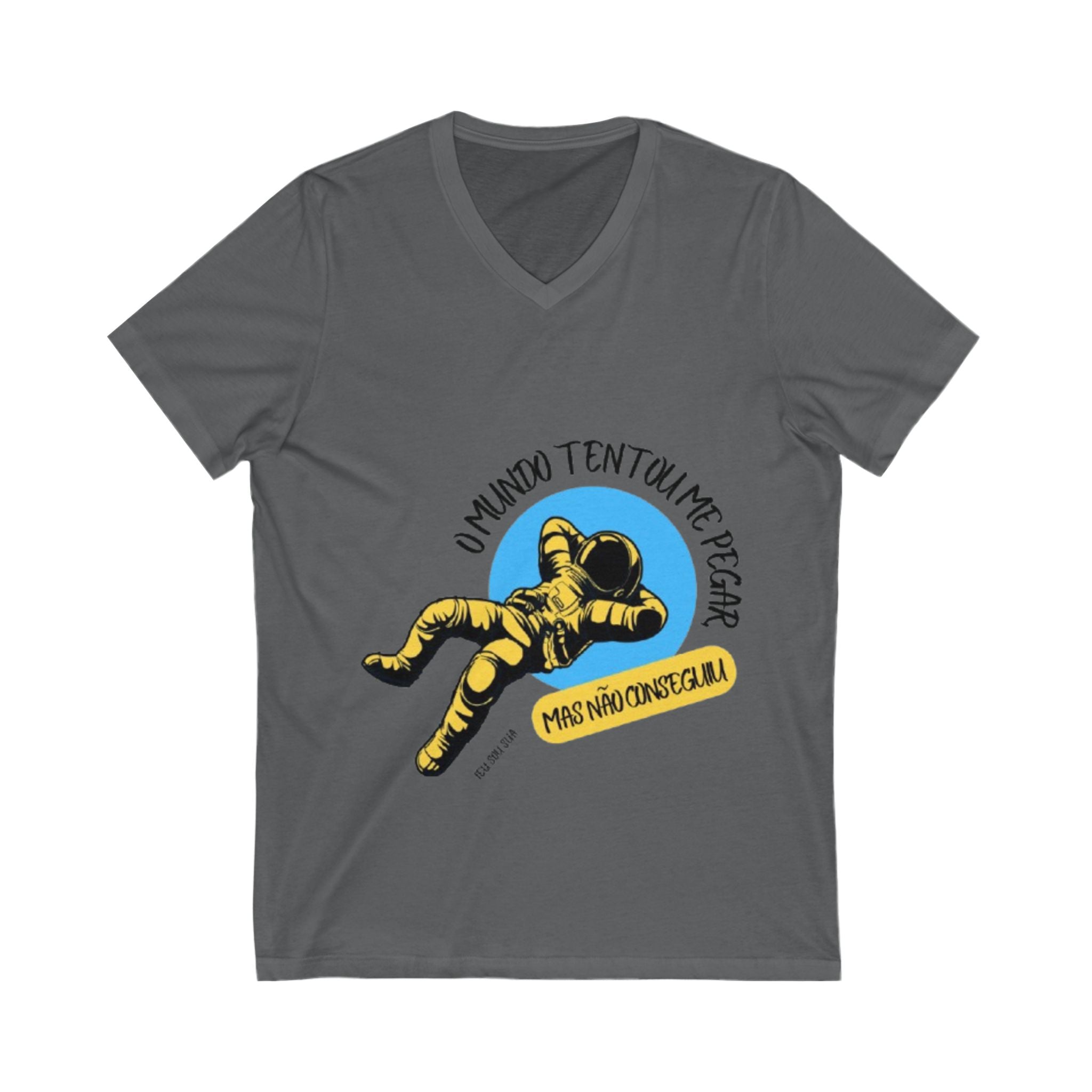 Unisex Jersey Short Sleeve V-Neck Tee