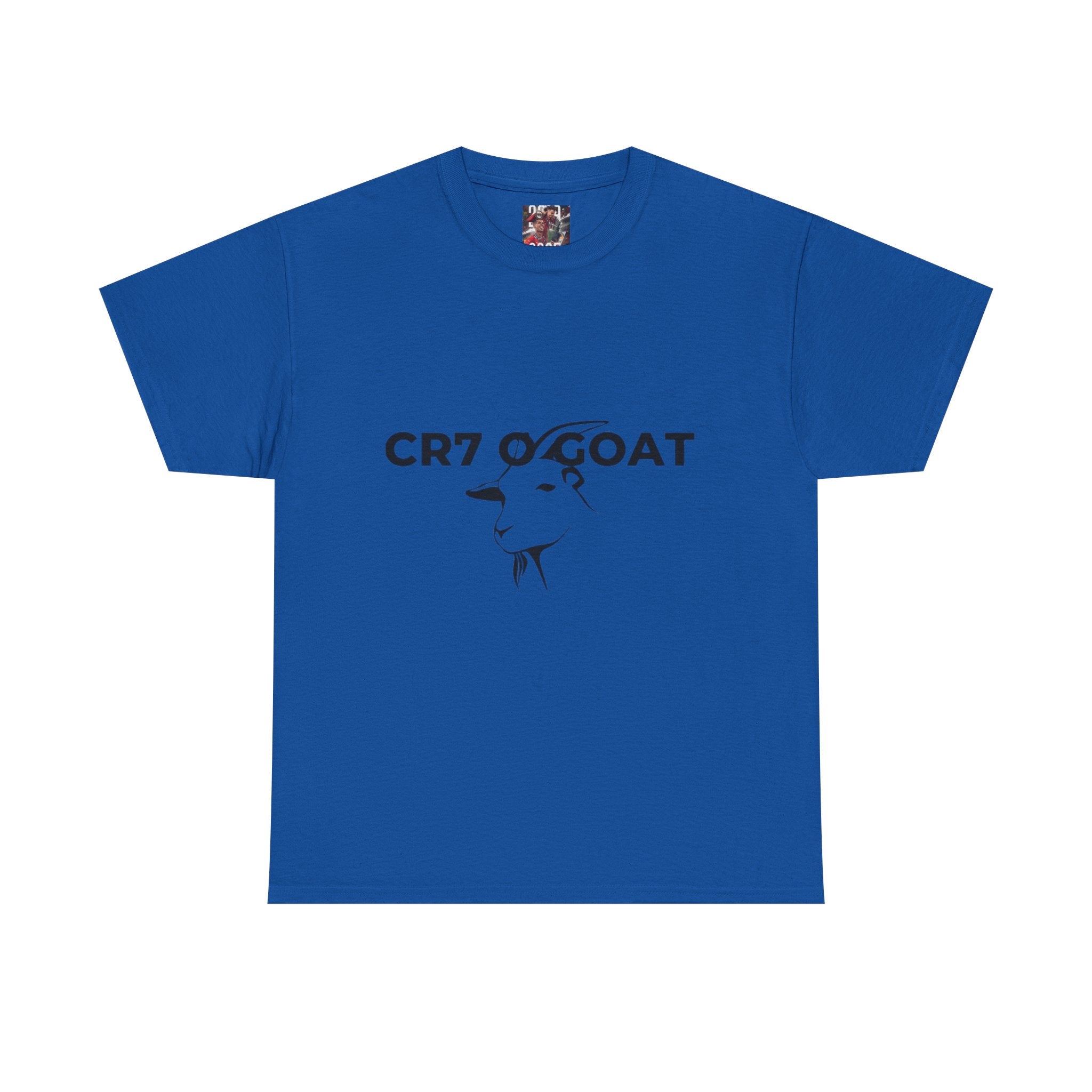 Camiseta CR7 – O G.O.A.T. (O Maior de Todos os Tempos)