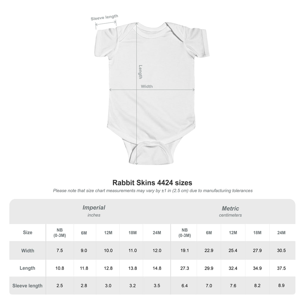 Infant Fine Jersey Bodysuit esport vibe