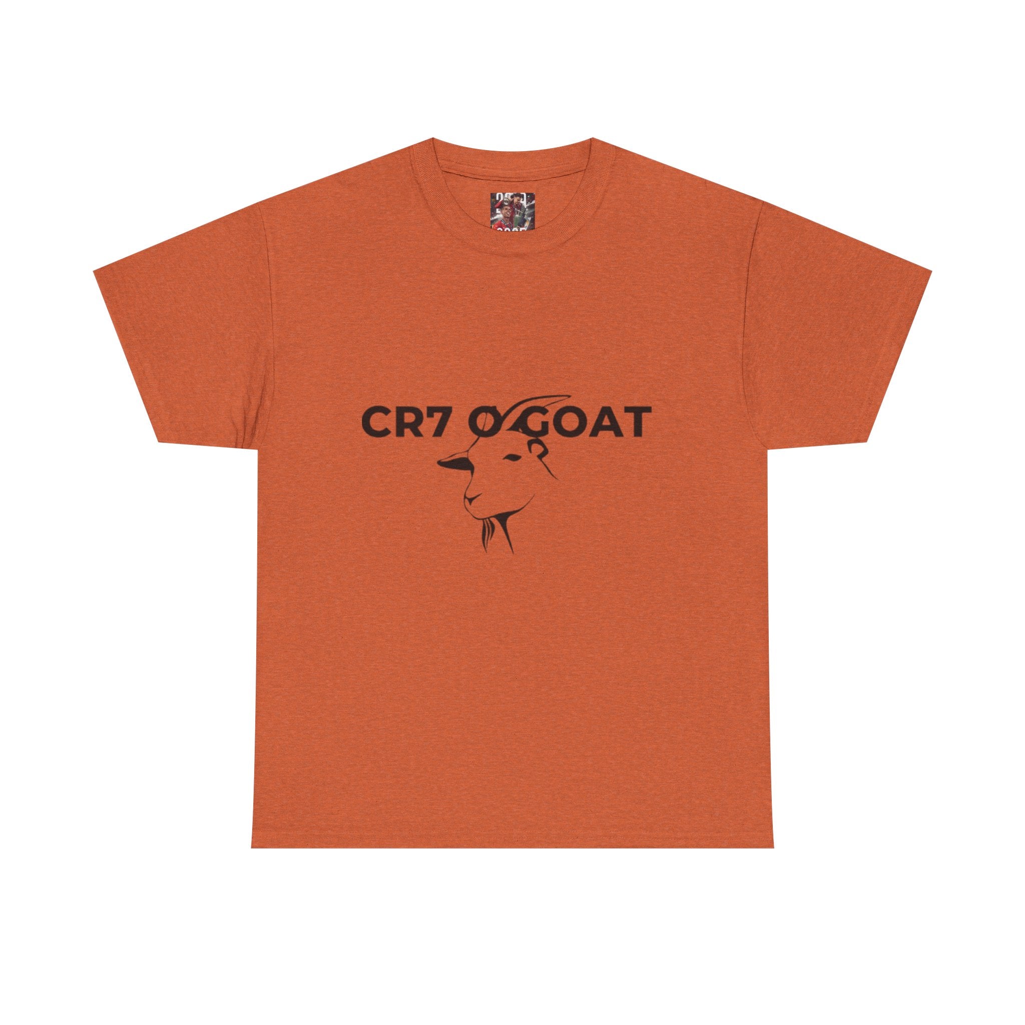 Camiseta CR7 – O G.O.A.T. (O Maior de Todos os Tempos)