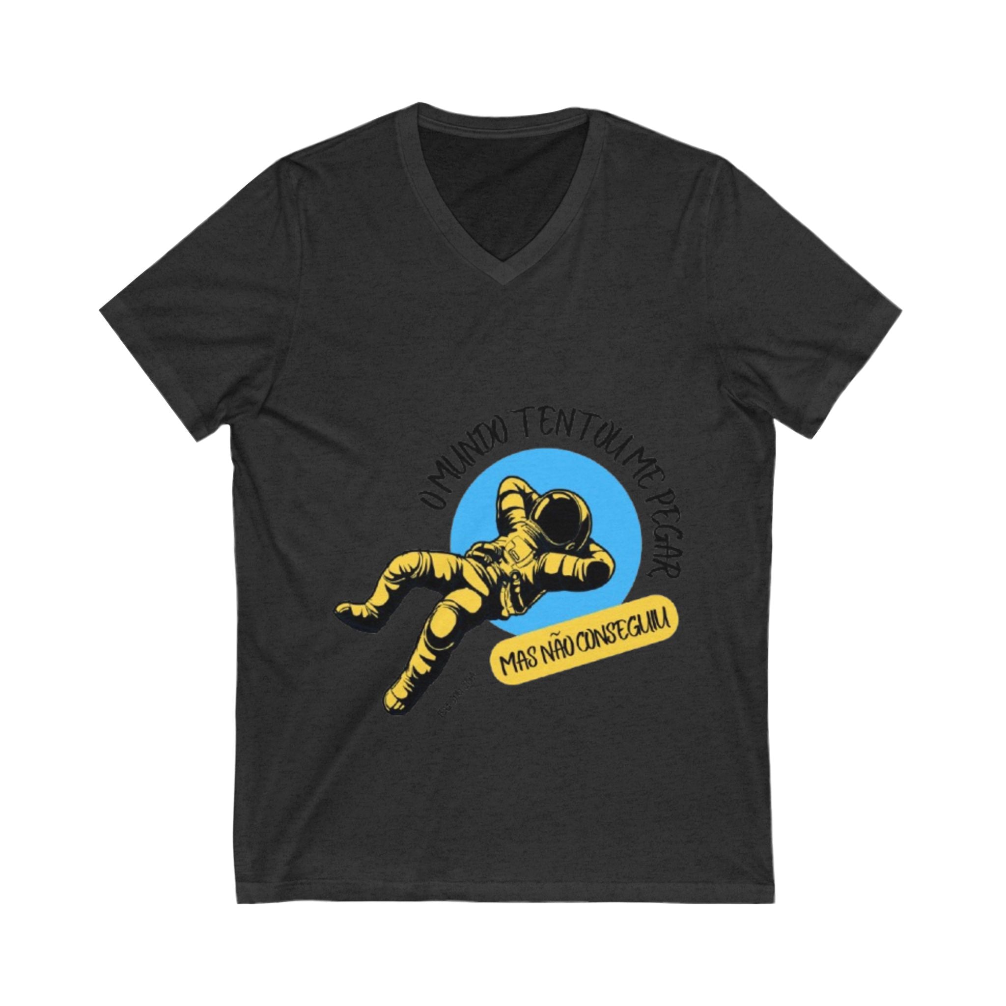 Unisex Jersey Short Sleeve V-Neck Tee