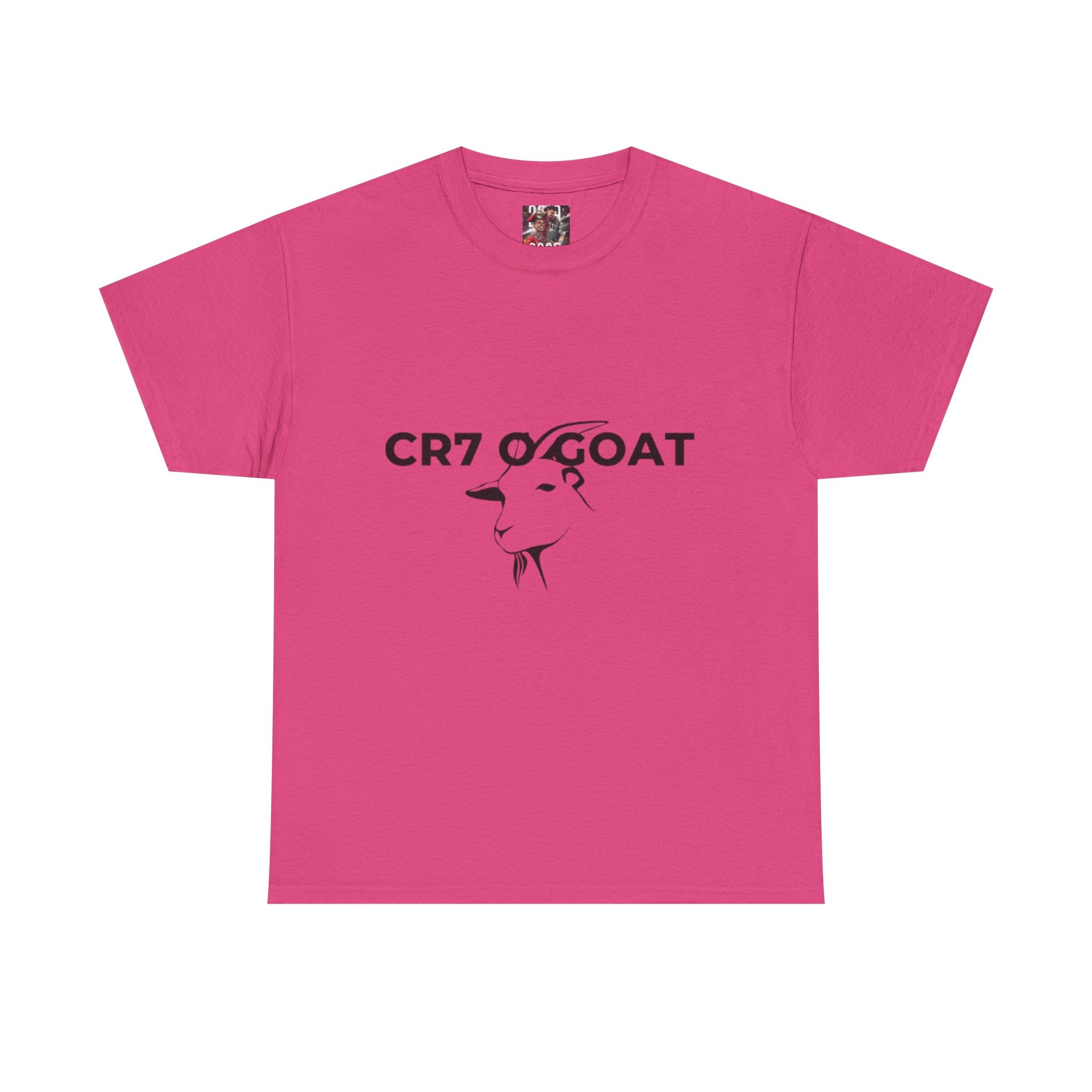 Camiseta CR7 – O G.O.A.T. (O Maior de Todos os Tempos)