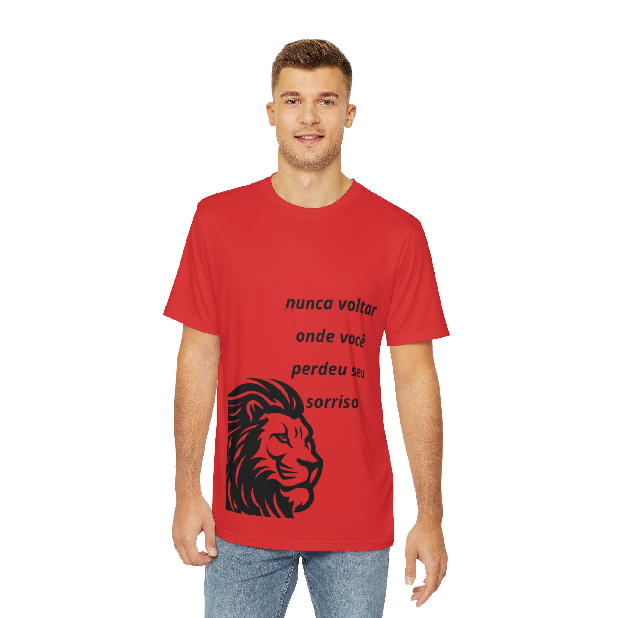 Camiseta Frase Inspiradora – “Nunca voltar onde você perdeu seu sorriso”