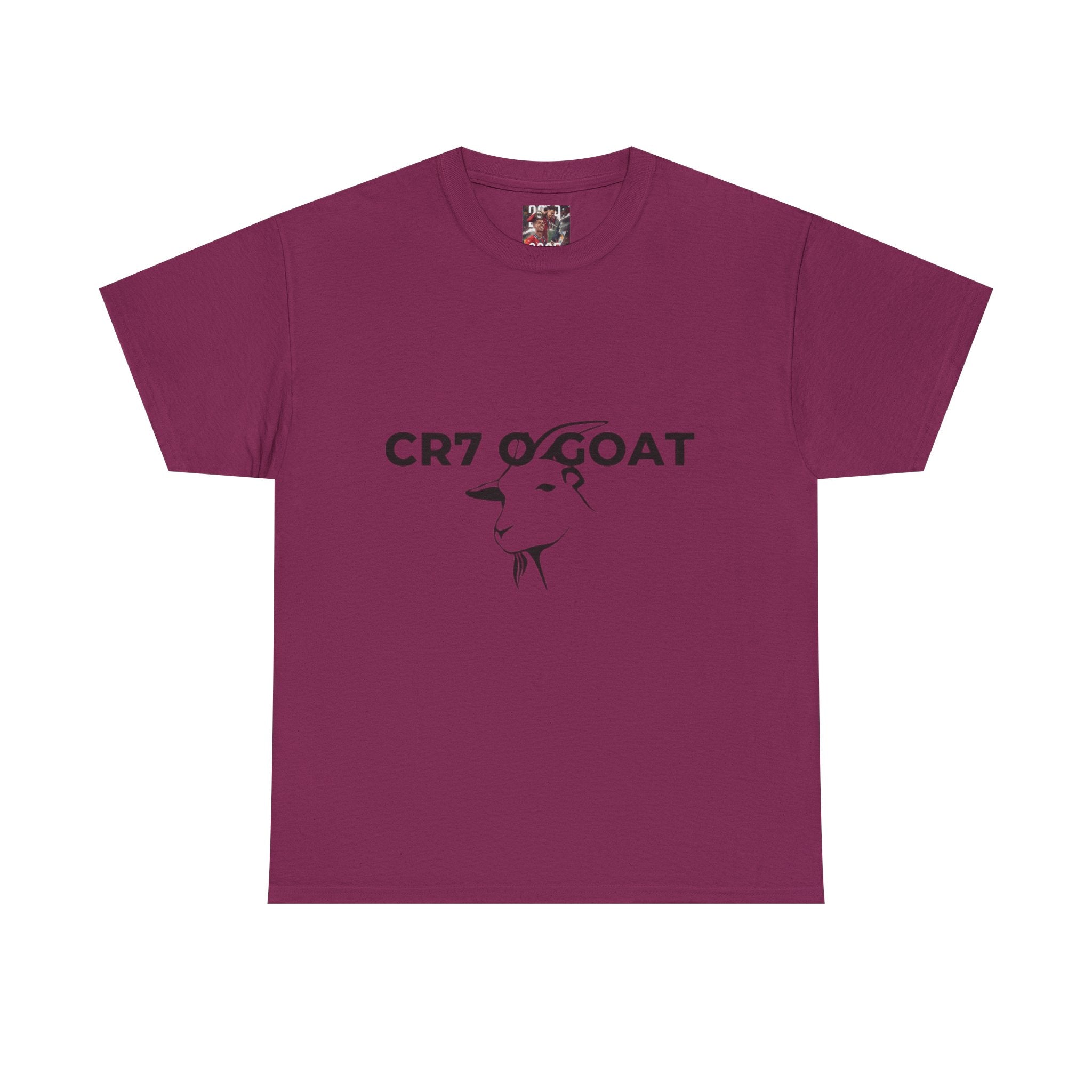 Camiseta CR7 – O G.O.A.T. (O Maior de Todos os Tempos)