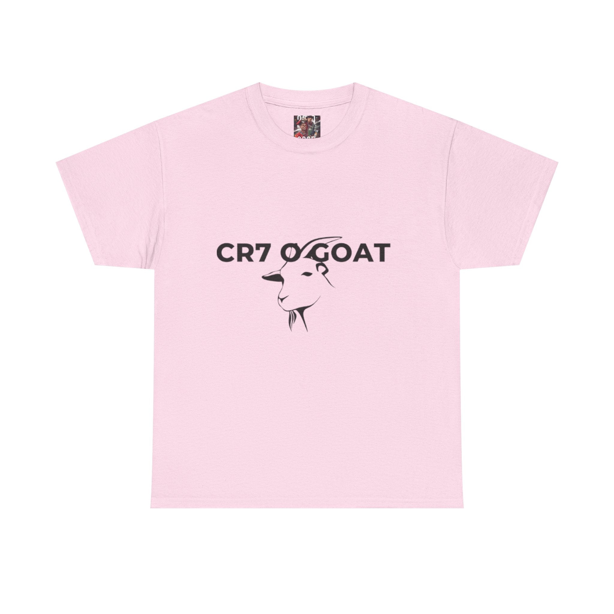 Camiseta CR7 – O G.O.A.T. (O Maior de Todos os Tempos)